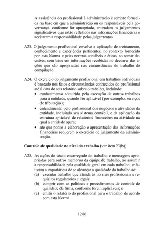 Normas Auditorias Perícia Contábil.