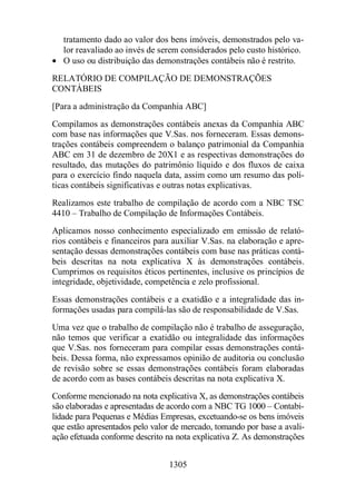 Normas Auditorias Perícia Contábil.