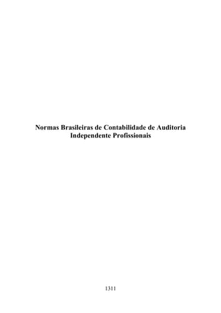 Normas Auditorias Perícia Contábil.