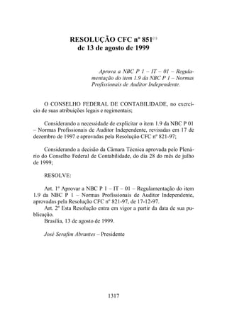 Normas Auditorias Perícia Contábil.