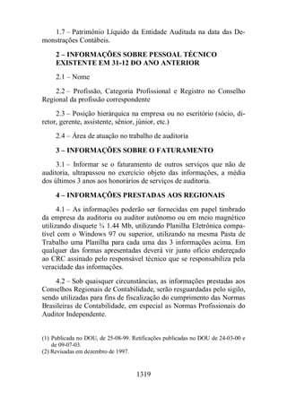 Normas Auditorias Perícia Contábil.