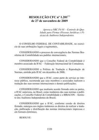 Normas Auditorias Perícia Contábil.