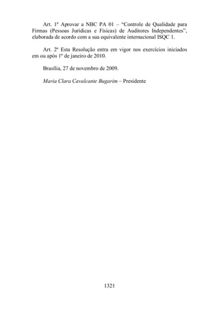 Normas Auditorias Perícia Contábil.