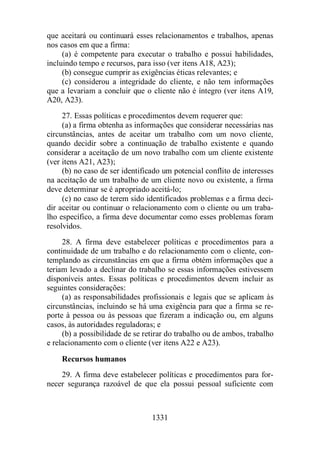 Normas Auditorias Perícia Contábil.