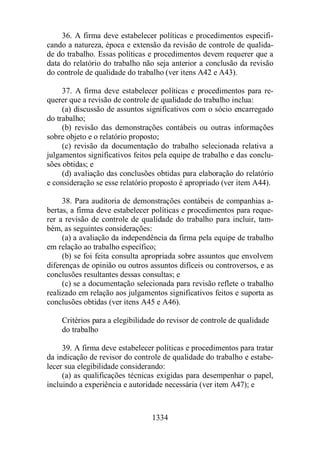 Normas Auditorias Perícia Contábil.