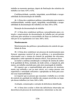 Normas Auditorias Perícia Contábil.