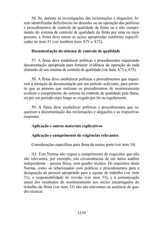 Normas Auditorias Perícia Contábil.