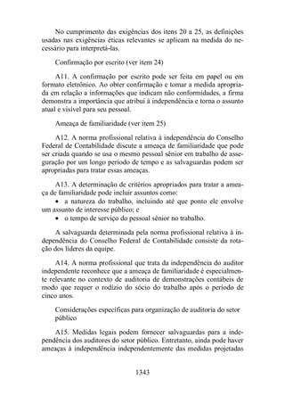 Normas Auditorias Perícia Contábil.