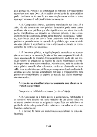 Normas Auditorias Perícia Contábil.