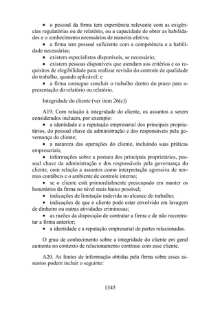 Normas Auditorias Perícia Contábil.