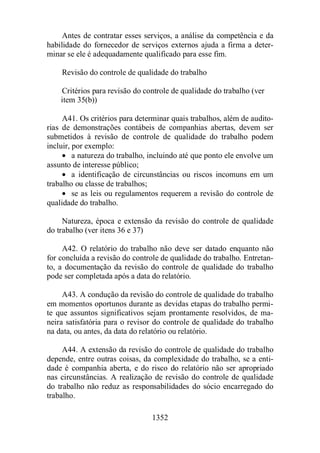 Normas Auditorias Perícia Contábil.