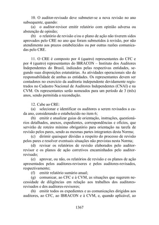 Normas Auditorias Perícia Contábil.