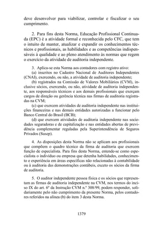 Normas Auditorias Perícia Contábil.