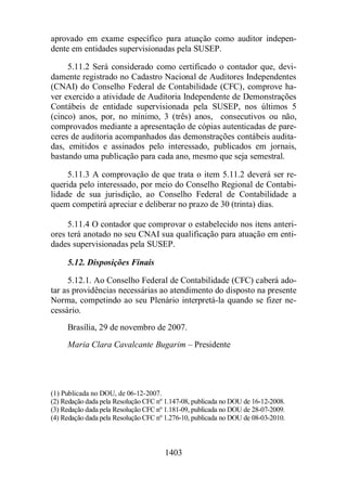 Normas Auditorias Perícia Contábil.