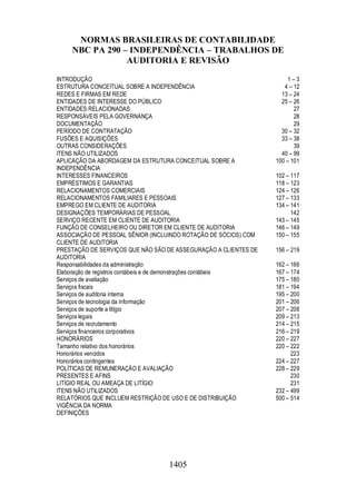 Normas Auditorias Perícia Contábil.