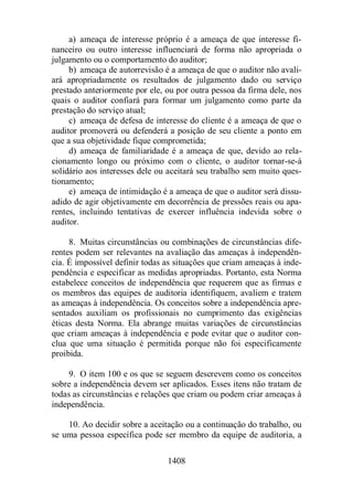 Normas Auditorias Perícia Contábil.