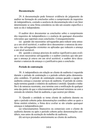 Normas Auditorias Perícia Contábil.