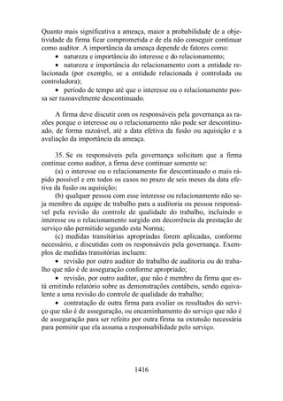 Normas Auditorias Perícia Contábil.