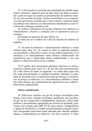 Normas Auditorias Perícia Contábil.