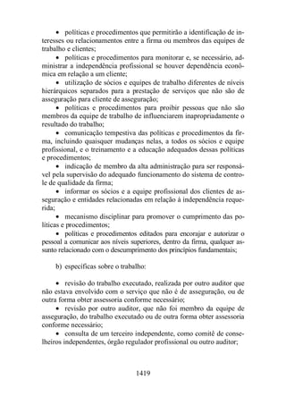 Normas Auditorias Perícia Contábil.