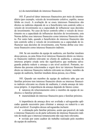 Normas Auditorias Perícia Contábil.