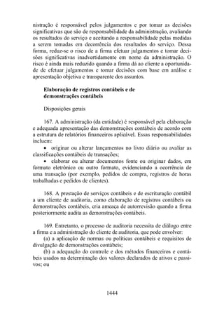 Normas Auditorias Perícia Contábil.