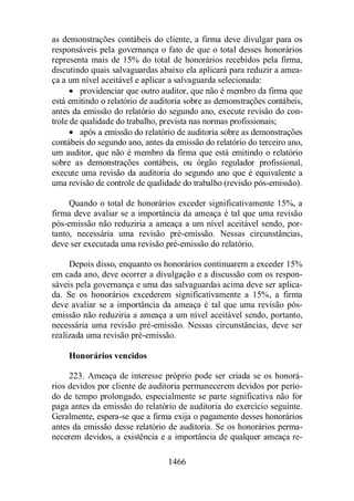 Normas Auditorias Perícia Contábil.