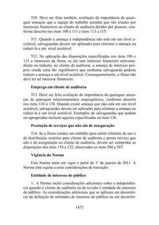 Normas Auditorias Perícia Contábil.