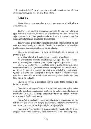 Normas Auditorias Perícia Contábil.