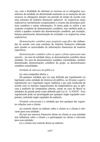 Normas Auditorias Perícia Contábil.