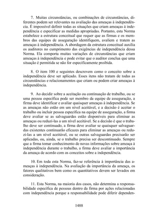 Normas Auditorias Perícia Contábil.
