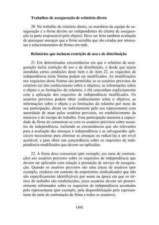 Normas Auditorias Perícia Contábil.