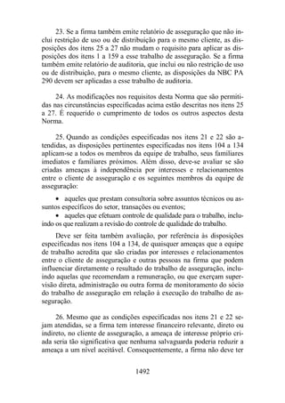 Normas Auditorias Perícia Contábil.