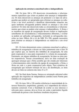 Normas Auditorias Perícia Contábil.