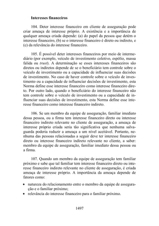 Normas Auditorias Perícia Contábil.