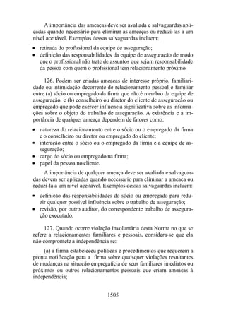 Normas Auditorias Perícia Contábil.