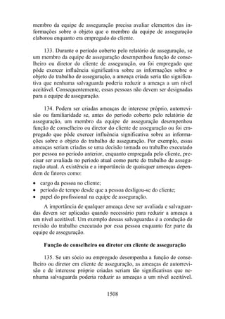 Normas Auditorias Perícia Contábil.