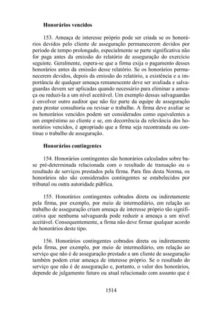 Normas Auditorias Perícia Contábil.