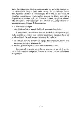 Normas Auditorias Perícia Contábil.