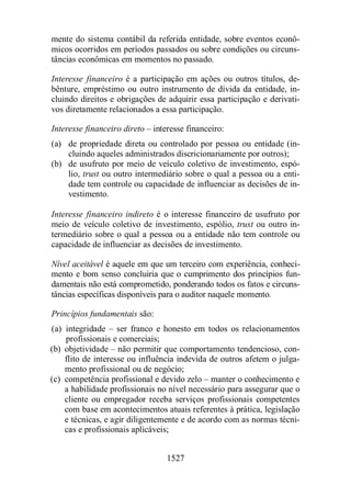 Normas Auditorias Perícia Contábil.