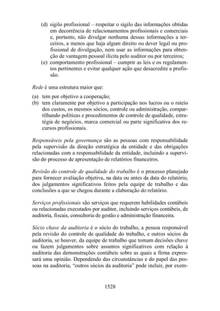 Normas Auditorias Perícia Contábil.