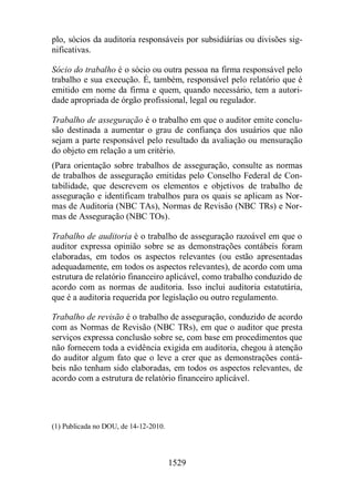Normas Auditorias Perícia Contábil.