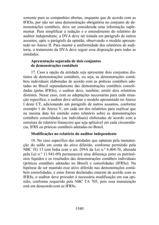 Normas Auditorias Perícia Contábil.