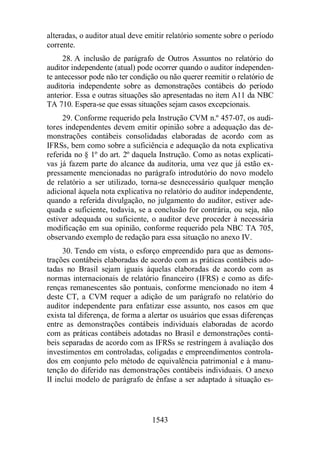 Normas Auditorias Perícia Contábil.