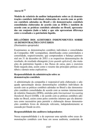 Normas Auditorias Perícia Contábil.