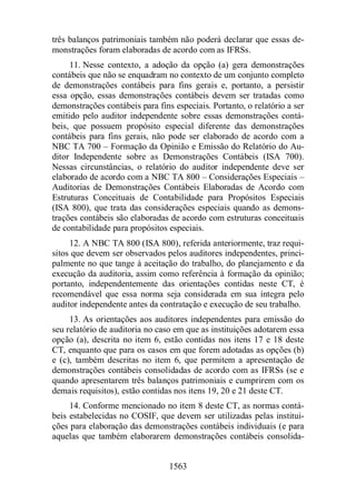 Normas Auditorias Perícia Contábil.