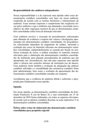 Normas Auditorias Perícia Contábil.
