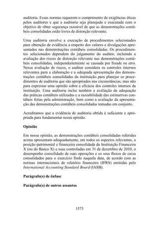 Normas Auditorias Perícia Contábil.