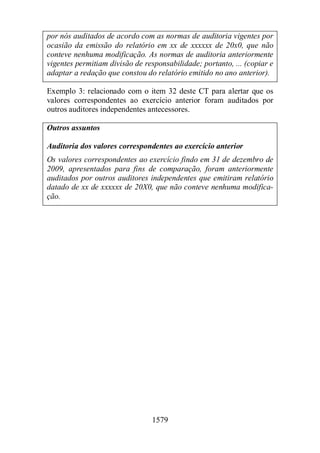 Normas Auditorias Perícia Contábil.