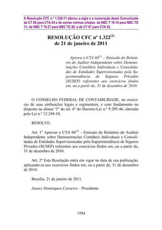 Normas Auditorias Perícia Contábil.